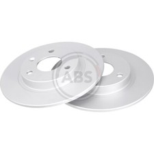 A.B.S. 2x Bremsscheibe vorne 238 Voll für Peugeot 106 II 1A_ 1C_ 1 1A