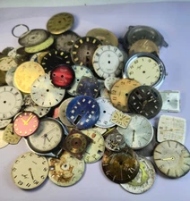 100g Vintage Steampunk Watch Dials, Mechanisms Vintage Watches, Jewelry Repair