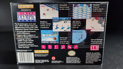 Winter Olympic Games Lillehammer 94 | SNES | Box Only | OG