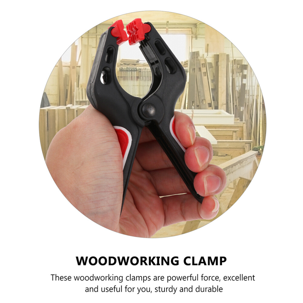 Work Clamops 4pcs Portable A-type Practical Wood Working Clamps Photography Spring ...