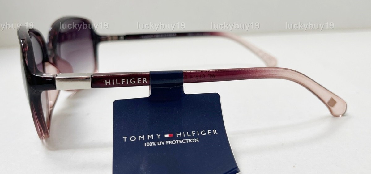 Red Women\'s Tommy Hilfiger sunglasses and womens Bebe sunglasses both like new Tommy Hilfiger Frame Sunglasses for Women for sale | eBay main image 2
