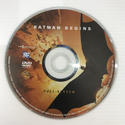 Batman Begins - Fullscreen - Loose DVD