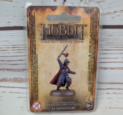 The Hobbit Strategy Battle Game Lake-Town Captain Miniature LOTR GW NIB