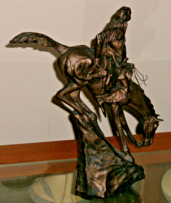Frederic Remington THE MOUNTAIN MAN Statue 1373/9500 New England