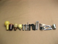 Lot Of Vintage Original 1950's Ford GMC Car Parts Handles Knobs AC 10009325 LH