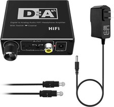 192kHz Digital to Analog Audio Converter DAC Digital SPDIF Coaxial Toslink