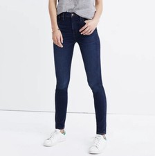 Madewell 10  High Rise Skinny Jeans In Hayes Wash SZ 27 EUC