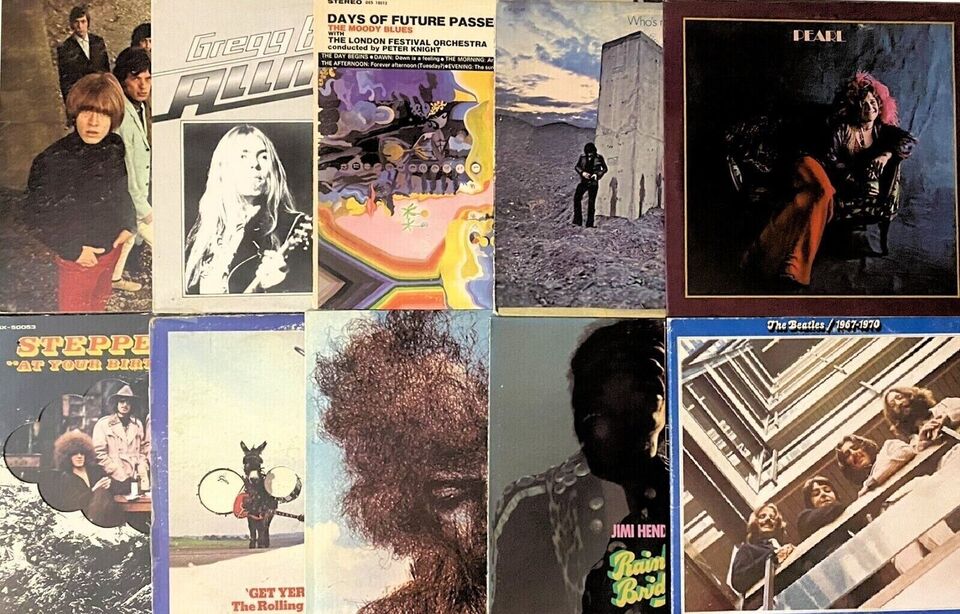 You Pick 60s 70s 80s Vinyl Records LP Rock Pop Blues Country - 100+ Titles