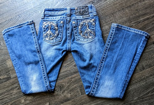 Miss Me Girls Sz 10 Embellished 