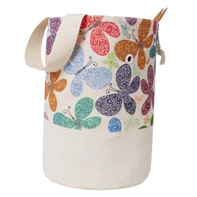  Yarn Bag, Knitting Crochet Bag, Portable Yarn Storage Bags Medium Butterfly
