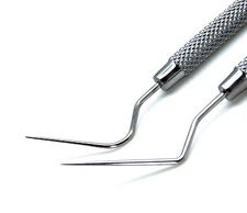 2 pcs Spreader D11, 2S Root Canal Plugger Endodontic Dental Filling Instruments