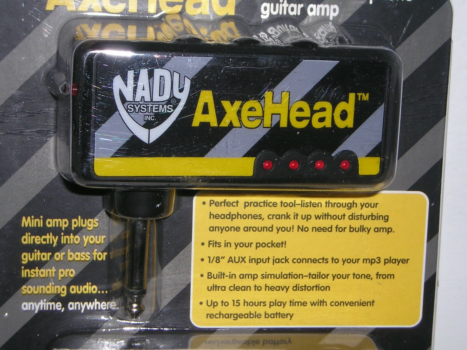 Nady AxeHead Mini Headphone Guitar Amp eBay