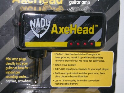 Nady AxeHead Mini Headphone Guitar Amp