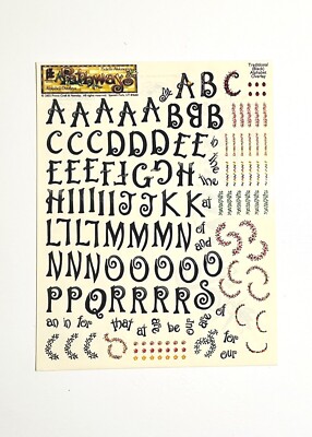 Provo Craft Pathways Alphabet Overlays