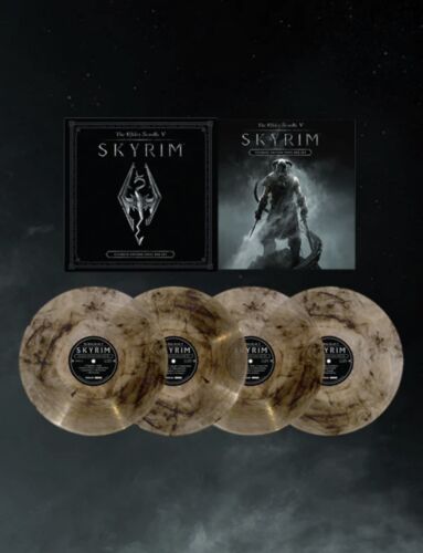 Skyrim Ultimate Edition Soundtrack Vinyl 4xLP Paarthurnax Variant Box Set 2024 - Bild 14 von 17