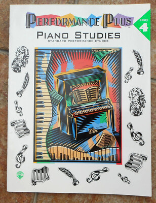 Performance Plus Klavierstudien Buch 4: 19 Studien auf 32 Seiten 1997 Warner Brothers