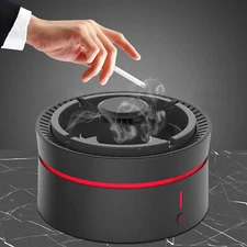 Smart Air Purifier Ashtray  Portable Ashtray With Air Quality Sensor For Home