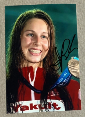 SIDNEY PICKREM Olympiabronze 2020 Schwimmen In-person Foto 10x15 Autogramm