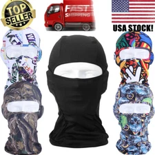 Balaclava Tactical Full Face Mask Ski Sun UV Protection Mask for Men Women