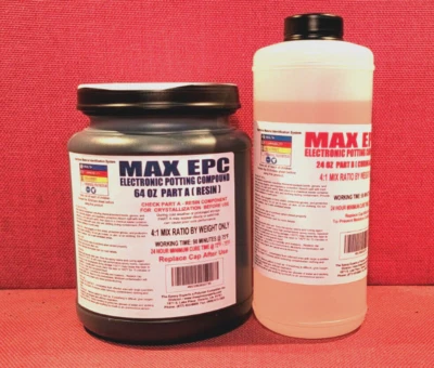 MAX EPOXY RESIN SYSTEMS Epoxy Resin Electronic Potting Compound Thick Pours High Thermal Conductivity