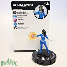 Heroclix Fantastic Four: Future Foundation set Invisible Woman 002 Common 