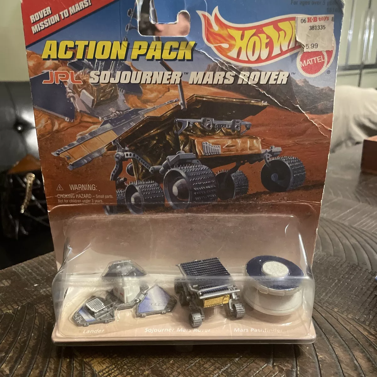 Hot wheels mars rover action pack sales