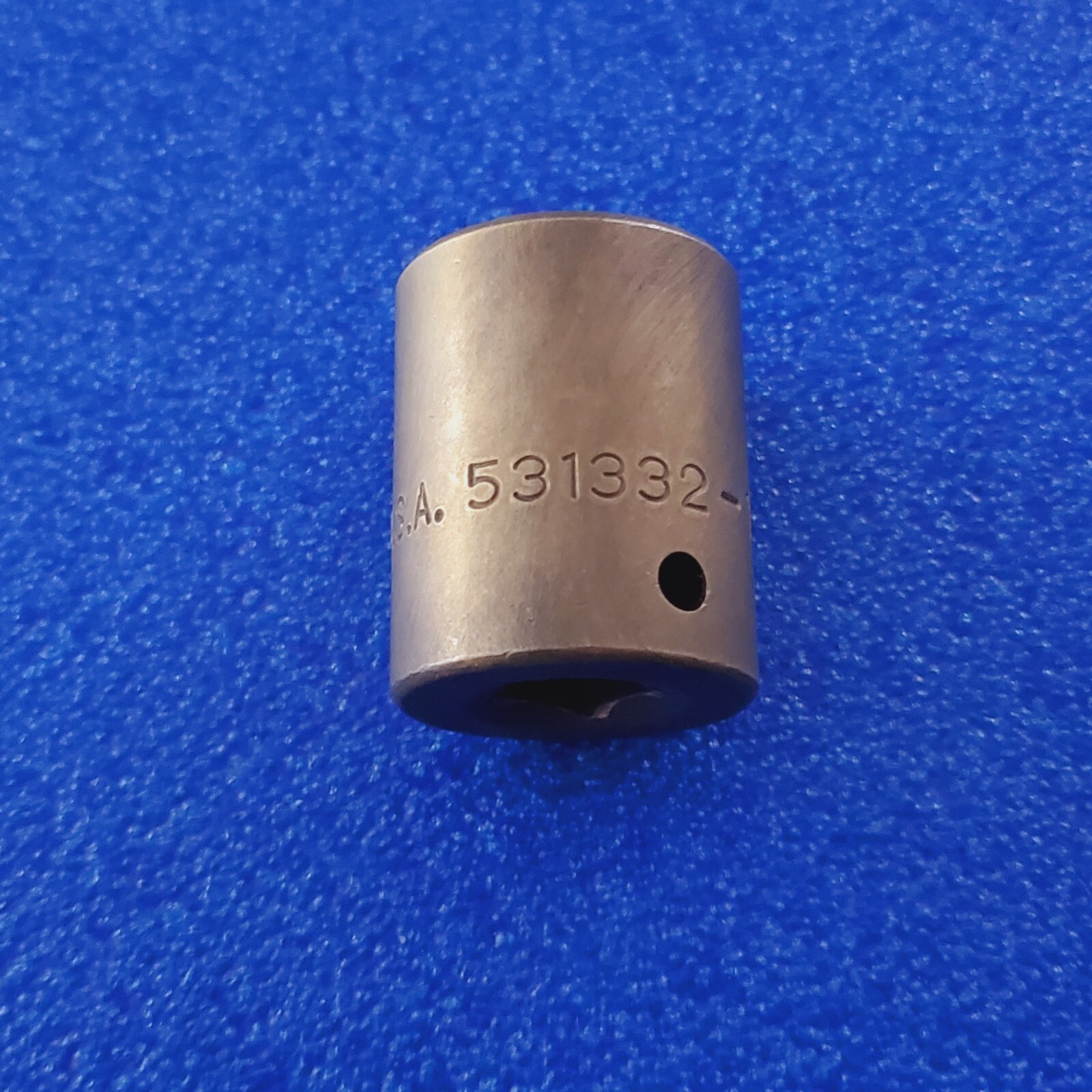 VINTAGE KD USA 1" IMPACT 1/2" DR SOCKET P/N 531332 6pt HAND TOOL SHIPS