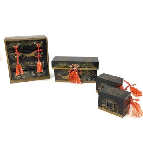 Vintage Japanese Hina doll Hinamatsuri Wedding Miniature Accessories With Box FS - Picture 2 of 11