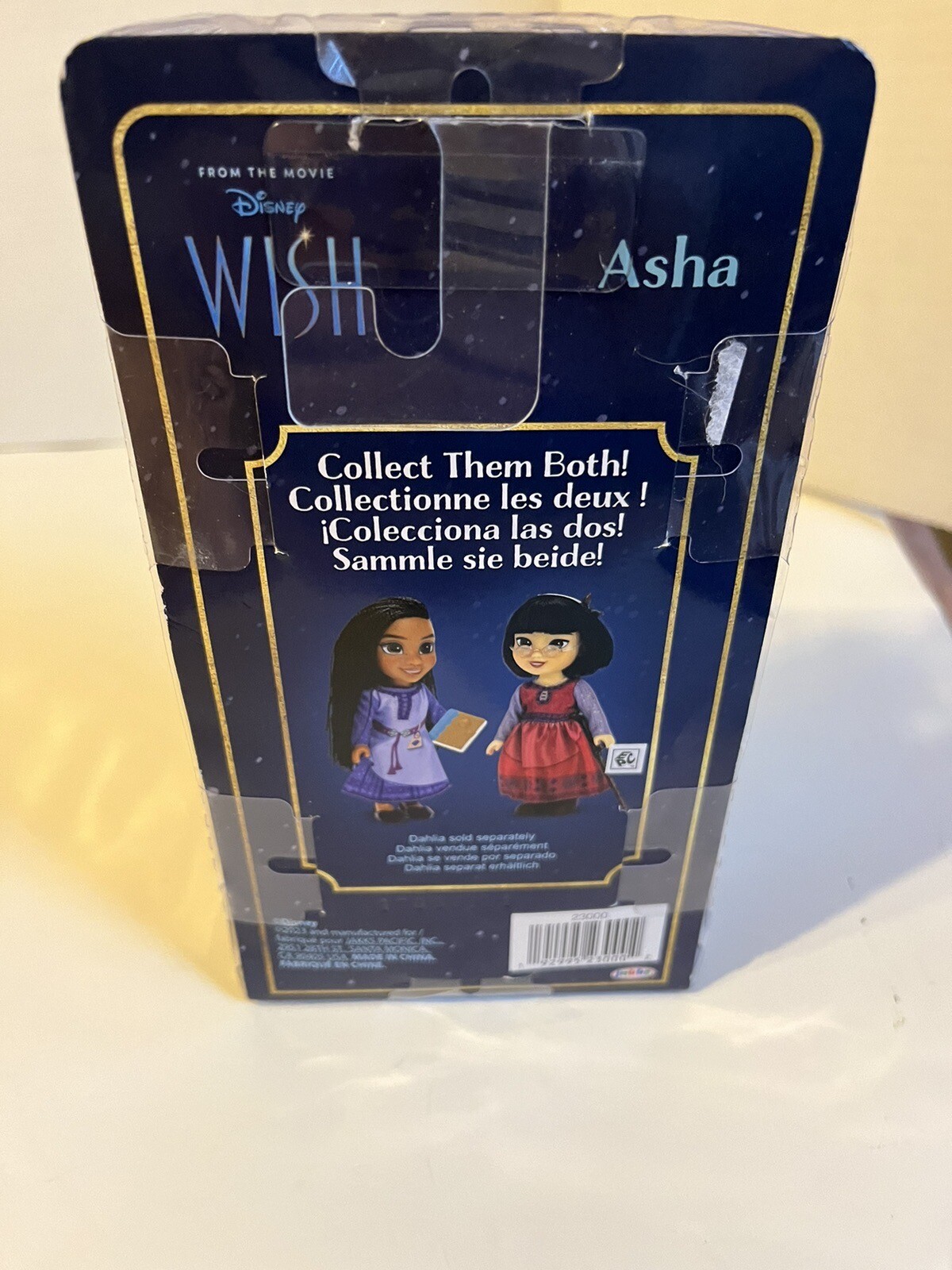 Disney Asha Petite Doll 6 Inch Wish Movie New