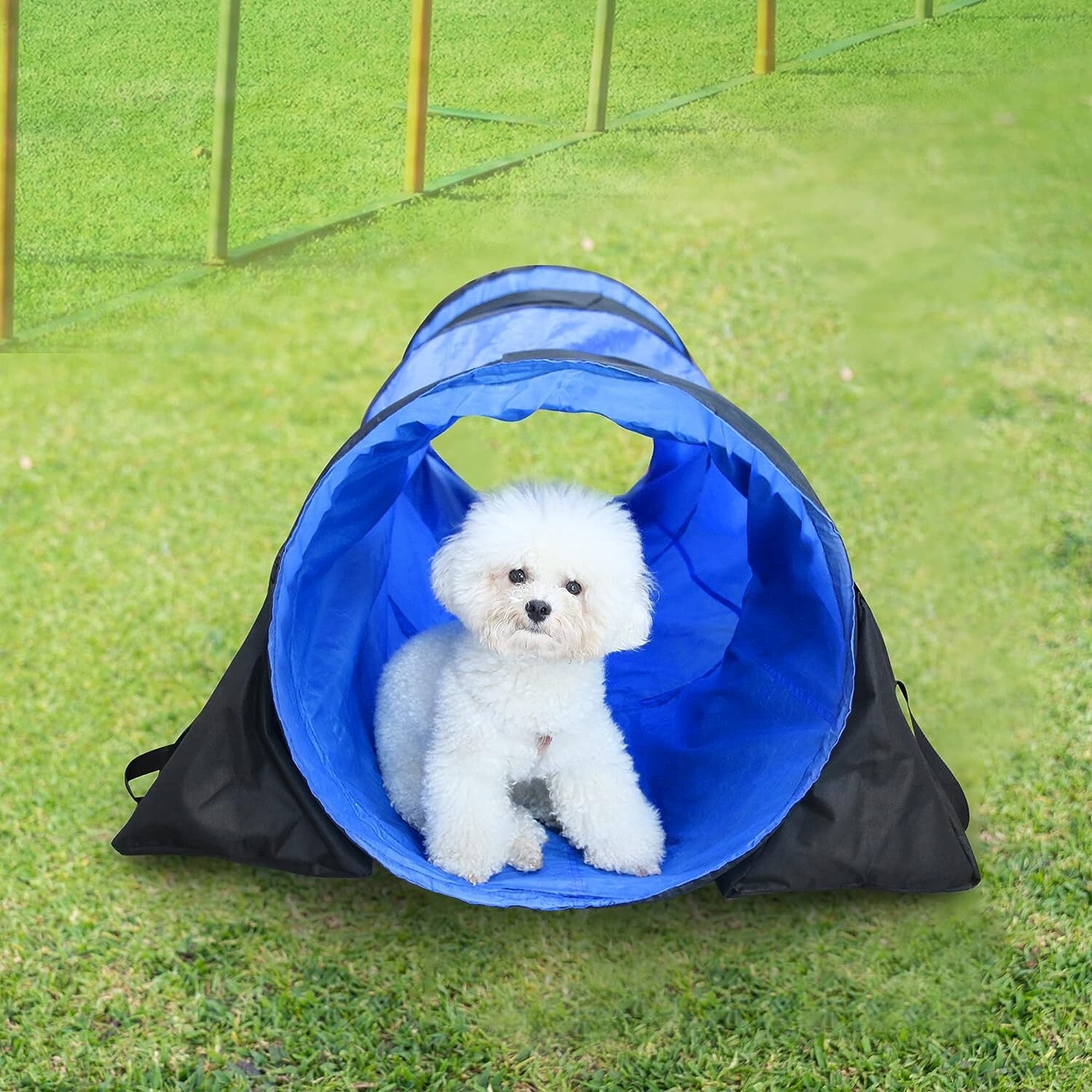 2 Pack Dog Agility Tunnel Sandbags, Dog Agility Equipment, Dog Agility