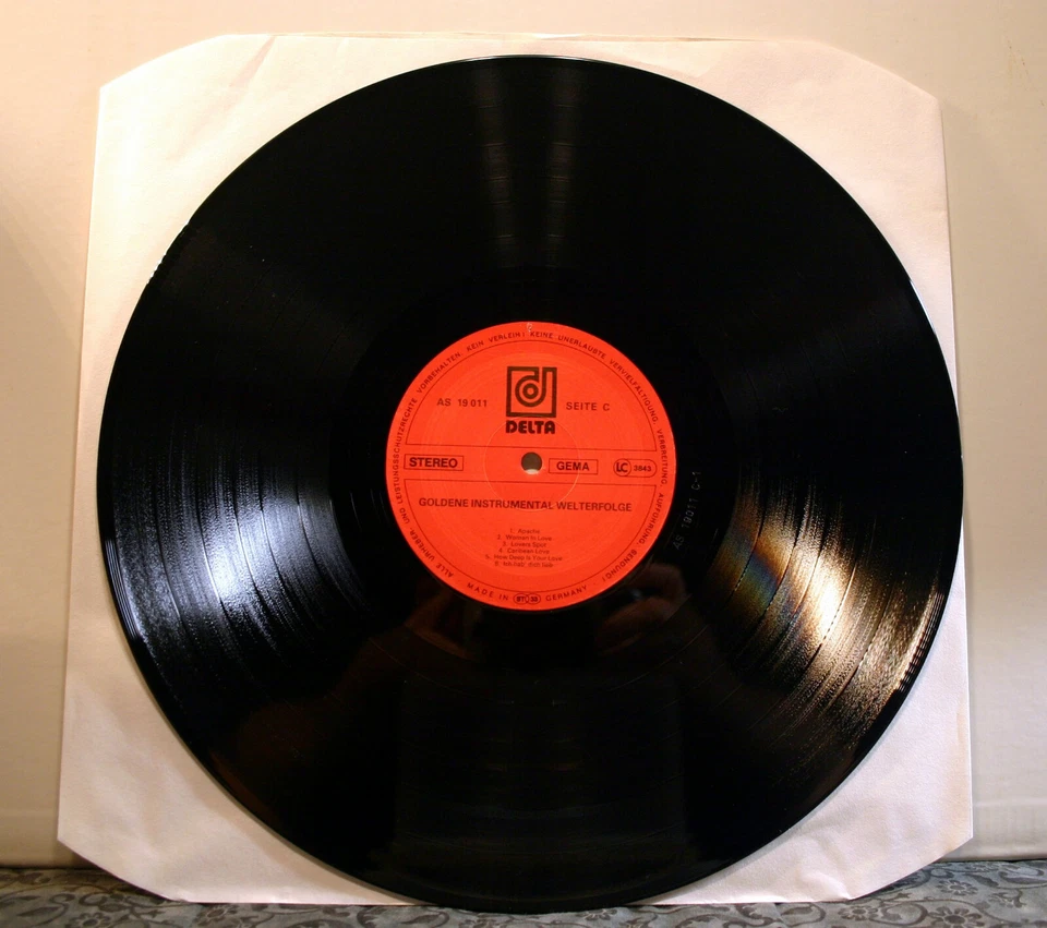 2 LP Goldene Instrumental Welterfolge - Delta AS 19011 - Vinyl Zustand: Mint - Bild 3 von 3