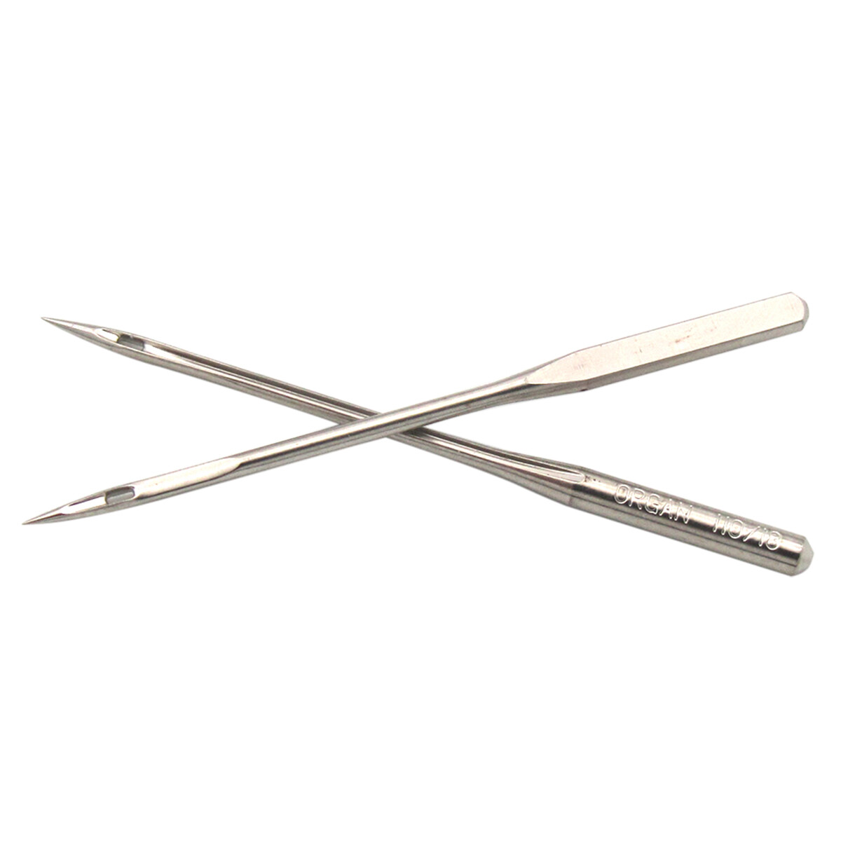 100 ORGAN Sewing Machine Needles Home Flat Shank HAX1 Size 9, 11, 12