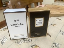 2 x Chanel Perfume Boxes No 5 and Coco 50ml box size