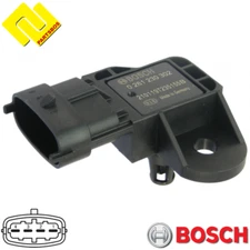 BOSCH 0261230302 INTAKE MANIFOLD PRESSURE SENSOR MAP 55238125 ,77366191 for FIAT