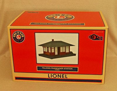 LIONEL TALKING PASSENGER STATION 2129250 - O GAUGE - EXPAND PLAY - NEW