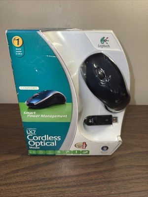 Logitech LX7 Cordless Wireless 5 Button Optical Mouse New in the Box