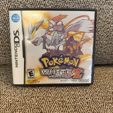 Pokemon White Version 2 Nintendo DS 2012 USA Game With Case And Inserts
