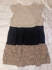 Womens Large Shein Color Block Dress