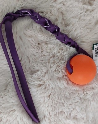 Track Force 1 Heavy Duty Rubber Rope Tug Toy for Large Dogs