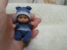 Ooak dollshouse miniature baby 1/12th scale doll house handmade 6 cm