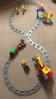 Lego Duplo Deluxe Train Set #10508 Retired 2013