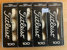 Titleist Vintage Pro Trajectory 100 Compression Golf Balls 5 6 7 8