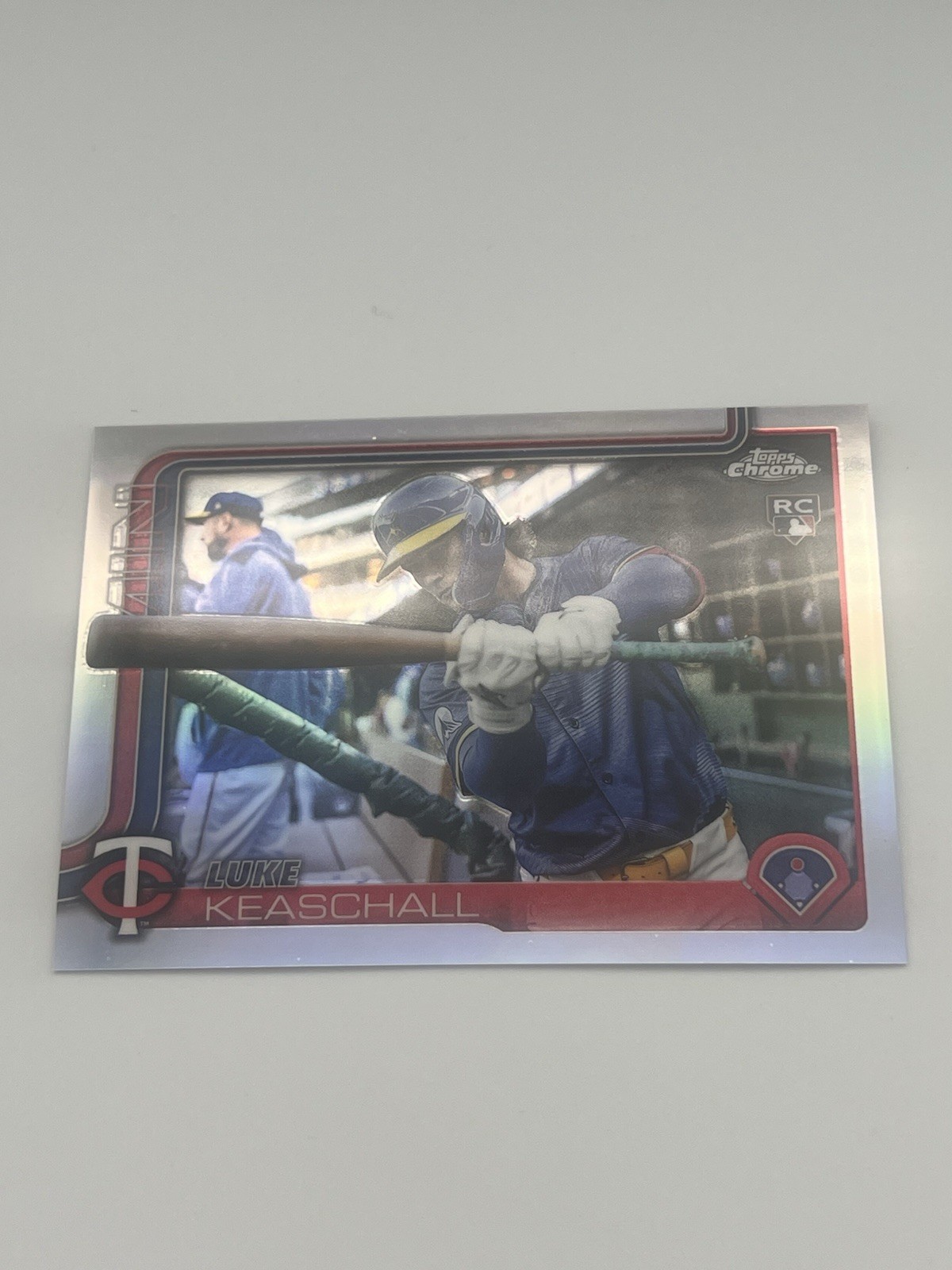 2025 Topps Chrome Update Luke Keaschall Rookie Image Variation SP #USC106