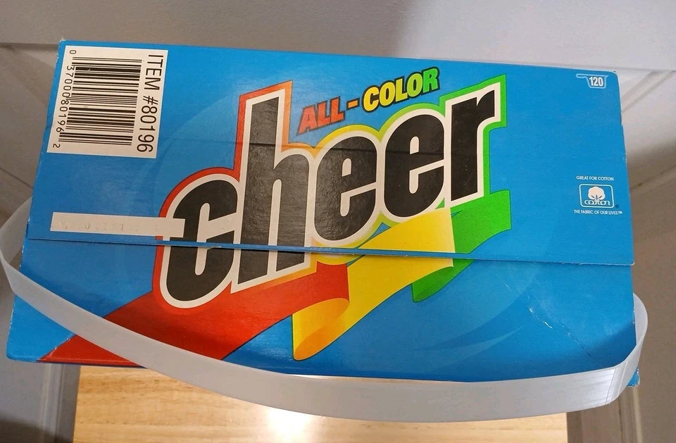 Cheer Laundry Detergent Powder All-Color 120 Loads 16.43 lbs Discontinued 263 oz - Image 2 of 4