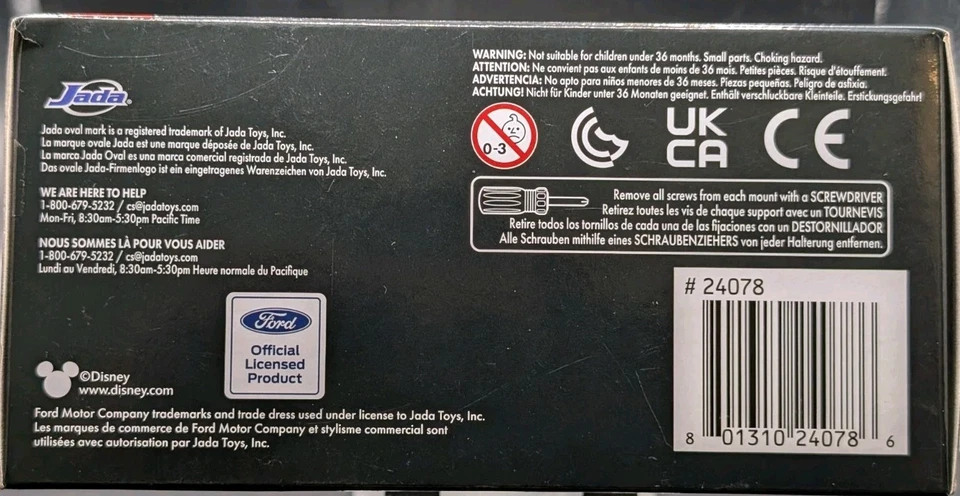 Jada Toys - Disney Mickey Mouse Steamboat Willie - 1941 Ford Pickup (B&W) - 1:32 - Image 3 of 4