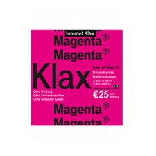 Magenta Magenta Unlimited Internet Klax Starter 30 MBIT/S, Simkarte, Prepaid