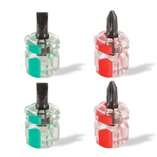 4 Pcs Mini Stubby Screwdriver Set Phillips Slotted Short Tight Space Repair Kit 4 Pcs Mini Stubby Screwdriver Set Phillips Slotted Short Tight Space Repair Kit