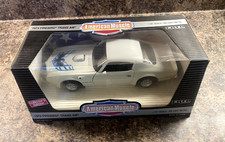 1973 Pontiac Firebird Trans Am White ERTL American Muscle 1:18 Scale -NEW