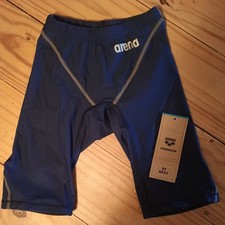 Arena Powerskin ST Next Jammer Navy Swimming Race Suit Men UK / US 28 Eco