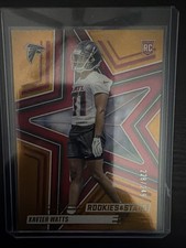 2025 ROOKIES & STARS XAVIER WATTS ORANGE /249 NFL Atlanta Falcons Football